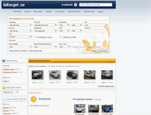 Tablet Screenshot of kungsbacka.biltorget.se